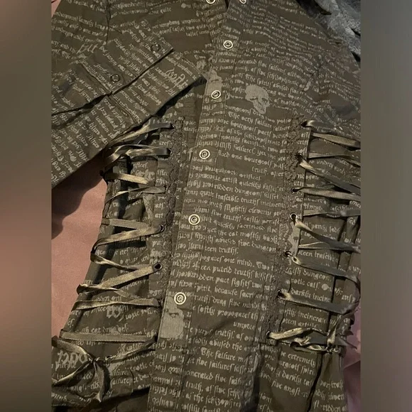 Vintage Lip Service button down blouse (never worn)